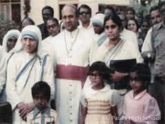 Mother Teresa’s visit to the School!