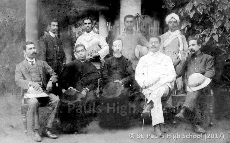 St. Paul's High School - Staff Photo - 1909