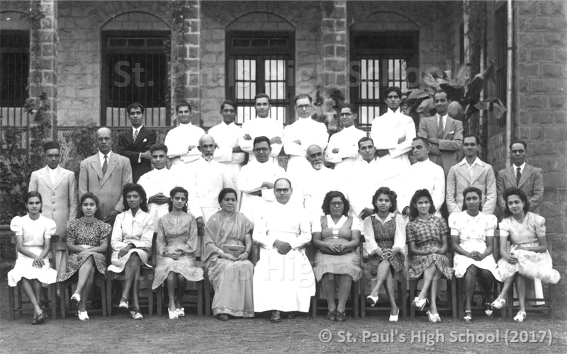 St. Paul's High School - Staff Photo - 1946