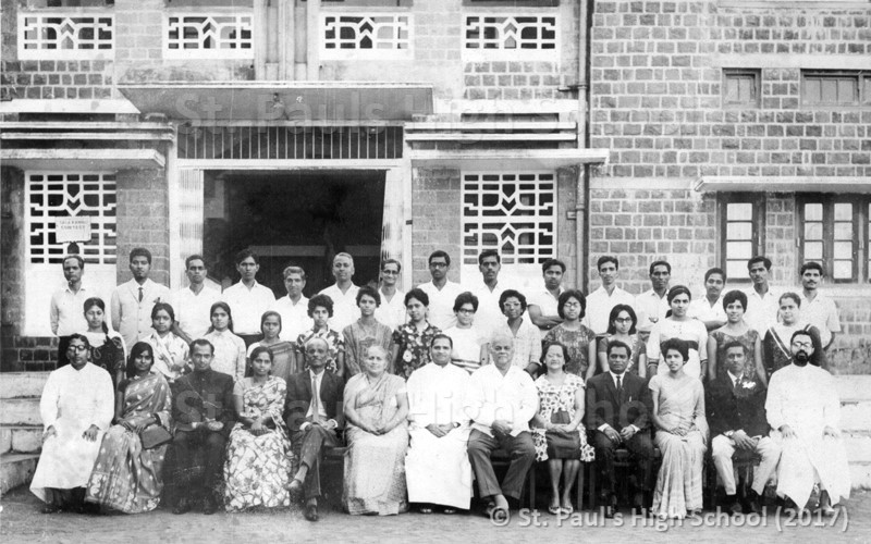 St. Paul's High School - Staff Photo - 1969