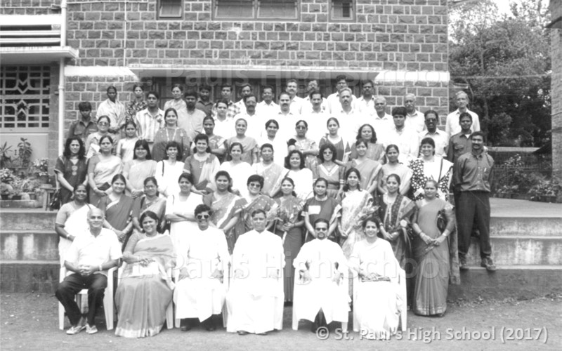 St. Paul's High School - Staff Photo - 2001