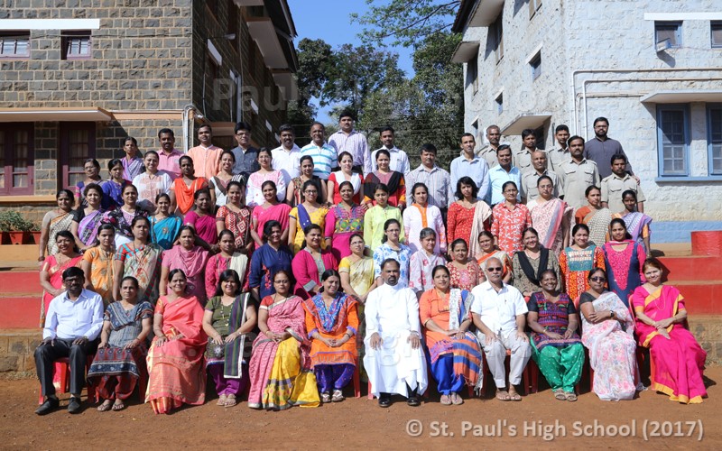 St. Paul's High School - Staff Photo - 2016